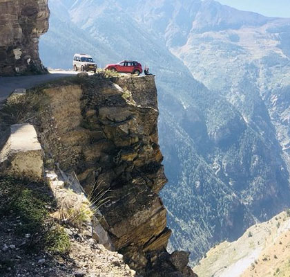 Chandigarh to Kaza (Spiti Valley) Self Drive Car