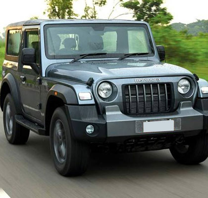 Mahindra Thar Self Drive Car