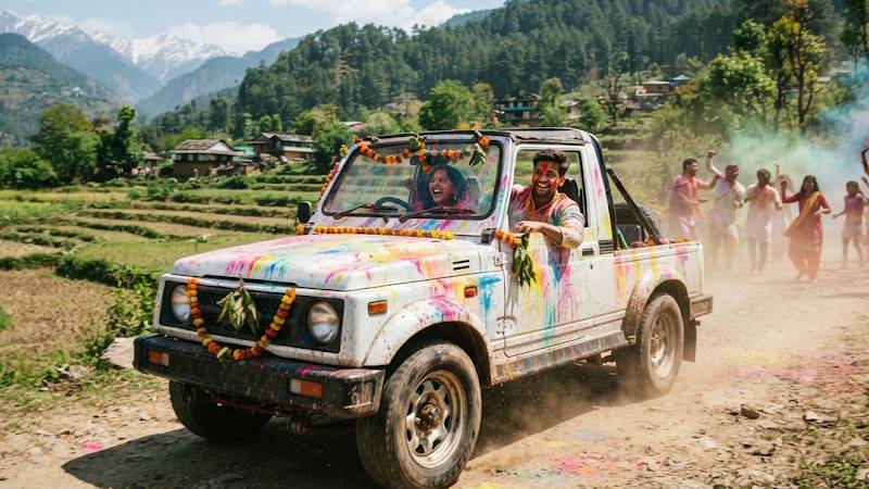 Celebrate Holi with Freedom on the Road – Self Drive Car Rentals by Gupta Travel