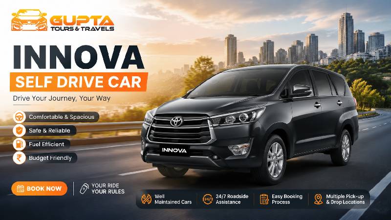 Affordable Self Drive Cars Near You | Gupta Tour & Travels
