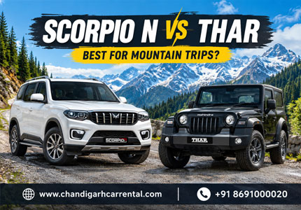 Scorpio N vs Mahindra Thar: Which SUV Is Better for Mountain Trips?