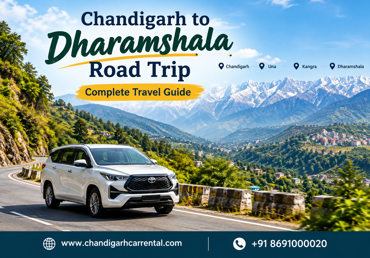 Chandigarh to Dharamshala Road Trip: A Complete Travel Guide